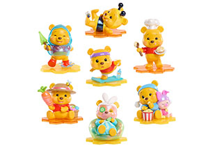 Happy Haul Winnie The Pooh Hunny Crew Figs In Box